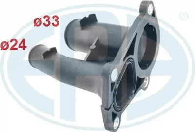 Produktbild von ERA 354093 Kühlmittelflansch für FORD Fiesta Mk5 Schrägheck (JH1, JD1, JH3, JD3) Wasserflansch