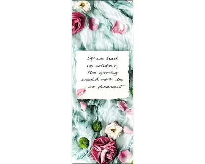 Produktbild von Glasbild Flower Collection IV 30x80 cm