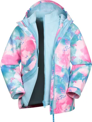 Image de Mountain Warehouse - Veste "Aries", imperméable 3 en 1 pour enfants MW3698 (146-152) (Bleu)