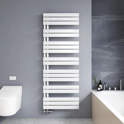Produktbild von Heilmetz Badheizkörper 1662x600x59mm Seitenanschluss 977 Watt Weiß, Handtuchtrockner Handtuchwärmer Flach Design Heizkörper für Bad Ohne heizstab