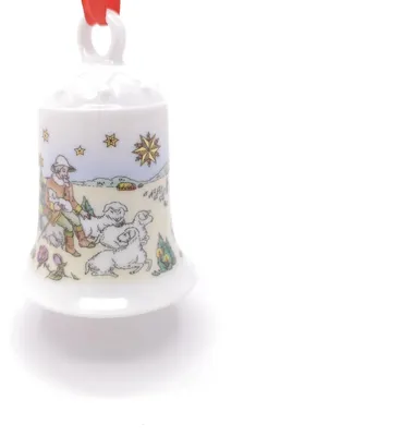 Produktbild von Hutschenreuther Porzellan Weihnachtsglocke Glocke 1993 ohne Originalverpackung