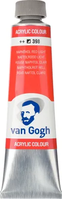 Produktbild von Van Gogh Acrylfarbe Tube 40 ml Naphtholrot Hell 398