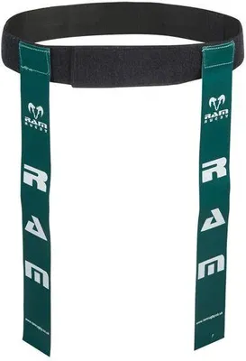 Produktbild von Tag Rugby Gürtel - Komplettset mit Gürtel - In Tasche - Small - Grün