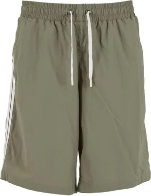 Produktbild von Urban Classics Badeshort Herren Board Shorts With Patched Stripe oliv S