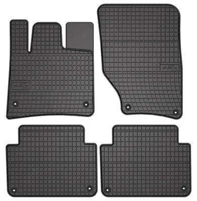 Zdjęcie produktu dla Dywaniki gumowe do Audi Q7 I 4L 2005-2015 (SUV) – 4 szt., czarne, dopasowane – Wielganizator SolidPRO