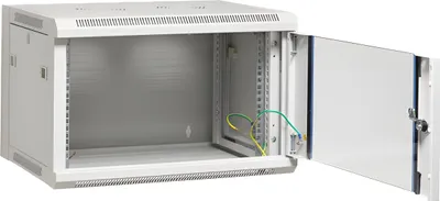 Produktbild von EFB ELEKTRONIK 19" Wandgehäuse Flat Pack 12HE, Tiefe 450 mm, RAL7035