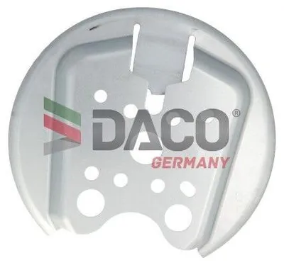Produktbild von DACO Germany Spritzblech Bremsscheibe passend für PEUGEOT 2008 Kombi (CU) Hinten 612803 Ankerblech