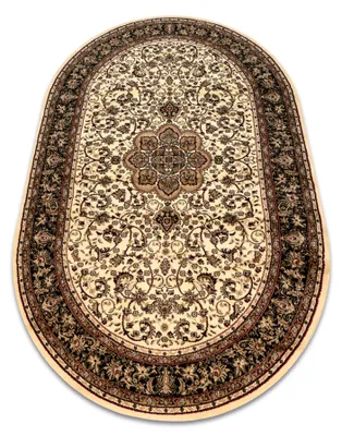 Zdjęcie produktu dla Dywan ROYAL ADR owal wzór 521 karmelowy beżowy 200x290 cm