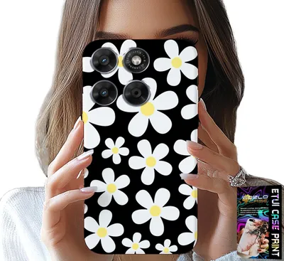 Obrázek produktu pro Etui Do Motorola Edge 70 - Stokrotka, Stokrotki, Kwiatki, Plecki