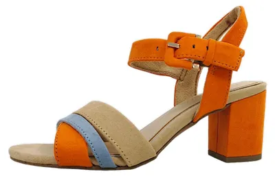 Produktbild von Marco Tozzi Damenschuhe Sandalen Hoch Orange Freizeit