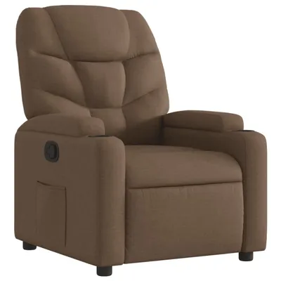 Produktbild von vidaXL Relaxsessel Braun Stoff