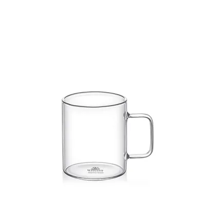 Produktbild von Wilmax Glasbecher 320 ml Borosilikatglas Transparent WL-888606/A