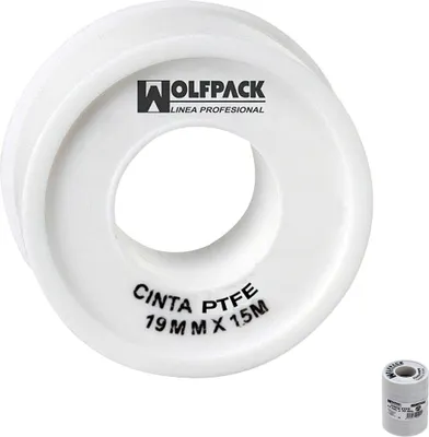 Obrázok produktu pre Silná PTFE páska Wolfpack 19 mm x 50 m.
