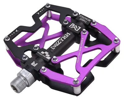 Produktbild von Mountainbike-Pedale, CNC-Aluminiumlegierung, 9/16 Zoll, 3 Lager, wasserdicht, für Mountainbike