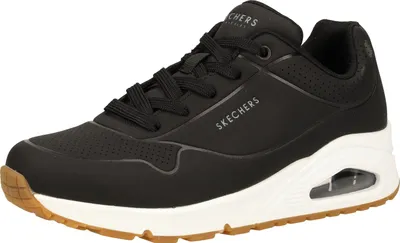 Obrázok produktu pre Športové topánky Skechers s tvarovanou podrážkou, módne v čiernej farbe, veľkosť 36