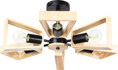 Produktbild von ARTE LAMP Hängelampe – Deckenleuchte für Vorraum mit drei weißen Metall-Lampenfassungen und Lampenschirmen – Hängeleuchte LED mit Kabel.Color:Weiß,Size:2