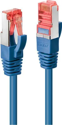 Productafbeelding van Lindy 47724, 15 meter, Cat6, S/FTP (S-STP), RJ-45, RJ-45, blauw