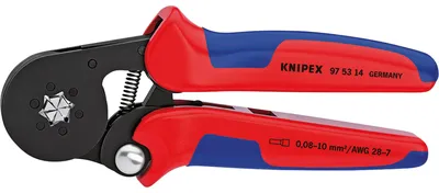 Productafbeelding van Knipex 97 53 14, blauw, rood, 180 mm, 404 g