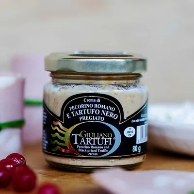 Produktbild von Creme Aus Pecorino Romano und schwarzem Trüffel, 80 g