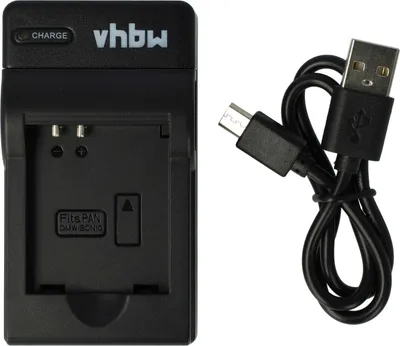 Produktbild von vhbw USB-C Ladegerät kompatibel mit Leica C Kamera - Ladeschale + USB-C Kabel Ladeanzeige