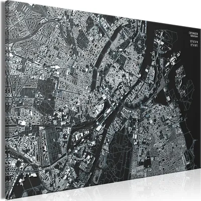 Produktbild von Vliesstoff Leinwandbild - Close up of Copenhagen (1 Part) Wide 120x80 cm Städte k-A-0510-b-a