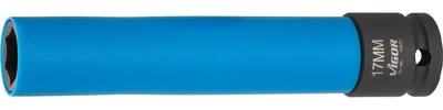 Produktbild von VIGOR Schlagschrauber Steckschlüsseleinsatz lang V5930 1/2" Sechskant SW 17 mm