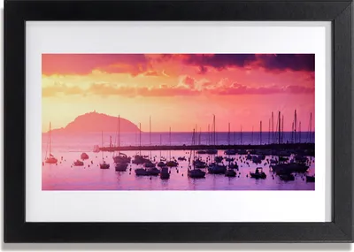 Produktbild von Bild 30x20 MDF-Rahmen Wandkunst Meer Landschaft