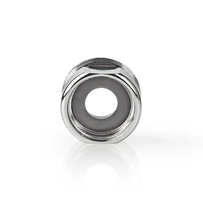 Produktbild von Nedis Schlauchverbinder - 1/2'' - 3/4'' - Metall - Silber