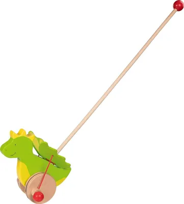 Small Foot Schiebetier Hase - Holz Spielzeug Mit Drehender Möhre