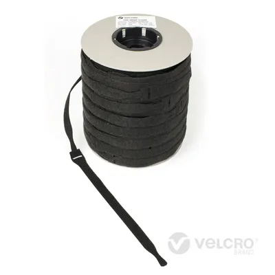 Produktbild von VELCRO® One Wrap® Strap 20mm x 200mm, 750 Stück, flammhemmend, schwarz