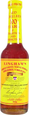 Produktbild von Lingham´s Chili Sauce Knoblauch 358g