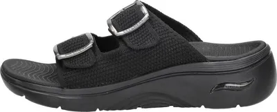 Produktbild von Skechers Go Walk Arch Fit 2.0 Sandal Open Teen - Zwart - Maat 41