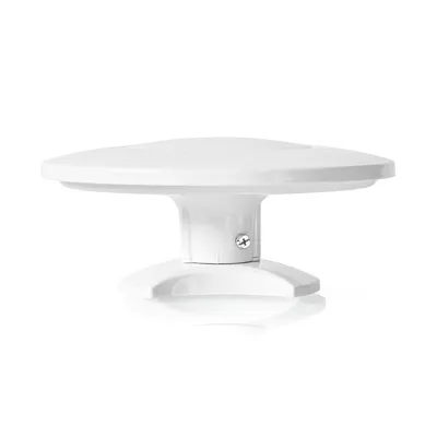 Produktbild von Nedis Aktive HDTV-Antenne - Aktiv - Verbindungstyp: F-Stecker - FM / UHF / VHF - Empfangsbereich: 0-50 km - LTE700 - Verstärkung dBi (bei Antennenkabel): 28 dB - Weiss