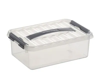 Produktbild von Sunware Aufbewahrungsbox Q-line H6162302 1l transparent