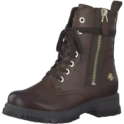Produktbild von MARCO TOZZI by Guido Maria Kretschmer Damen Stiefeletten zum Schnüren Winter, Br