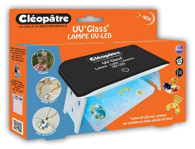Immagine prodotto di Lampada LED UV Cléopâtre 2 pezzi 8,5 cm di larghezza, 16 cm di lunghezza