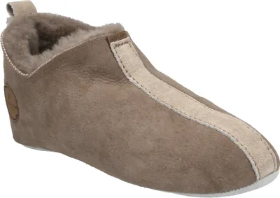 Produktbild von Shepherd Hausschuhe Lina, Rauleder, Beige