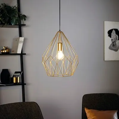 Image de EGLO Lampe à suspendre CARLTON Or 49933