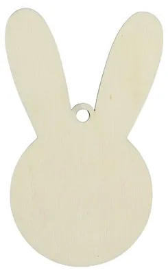 Produktbild von Hasenkopf aus Holz 'Do it yourself'