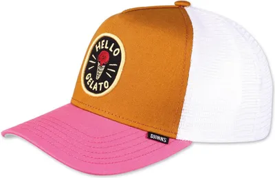 Zdjęcie produktu dla DJINNS Trucker Cap HFT Food Gelato brązowy/różowy