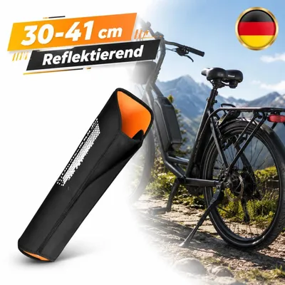 Produktbild von E-Bike Akku Schutzhülle für Cube Neopren Wasserdicht 30-41cm Fahrrad Akku
