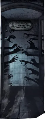Produktbild von Creepy Glamour Türvorhang 2,15m