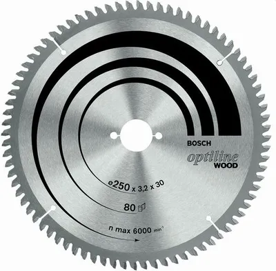 Zdjęcie produktu dla Piła tarczowa Optiline Wood AD 216mm Z.48 WZ/N Bohr.30mm Schnitt-B.2,0mm 2608640432