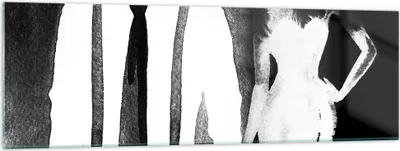 Produktbild von Bilder auf glas - Frau Mann - 160x50cm - Glasbilder - Wandbilder - Bilder - Kunstdruck - zum Aufhängen bereit - Wanddekoration aus Glas - Glas Bilder - Wandbild auf Glas - Einteilig - GAB160x50-3748