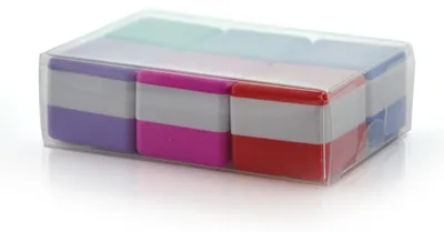 Obrázok produktu pre Sada CoolBox s 6 štvorcovými pečiatkami, motivácia pre deti
