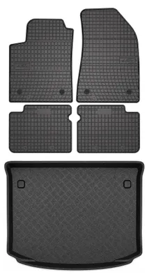 Obrázek produktu pro Gumové autokoberce SolidPRO + vana kufru pro: Fiat Bravo II 2007-2012 5 ks