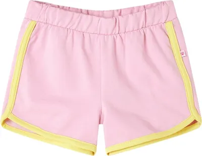 Productafbeelding van Kindershorts met bies 128 felroze