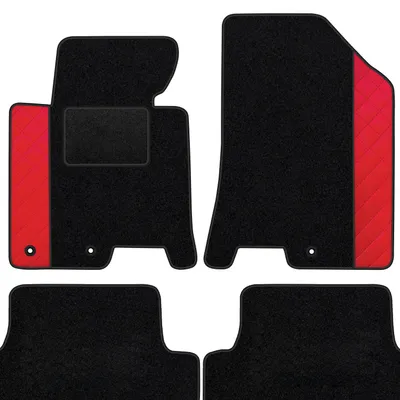 Productafbeelding van Automatische vloermatten, velours, geschikt voor: Hyundai i20 I, modeljaren 2009-2015
