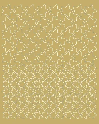Immagine prodotto di Adesivi per caschi da bicicletta, adesivi a forma di stella, 124 pezzi, oro opaco