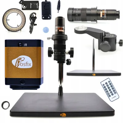 Image de Rosfix Microscope Numérique Earth Pro MCEP-0.5X + Éclairage + Caméra pour Microscope PEGASUS Pro